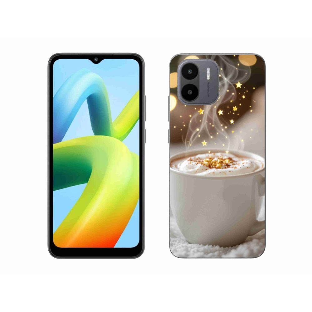 Gelový kryt mmCase na Xiaomi Redmi A1 4G - vánoční horký nápoj