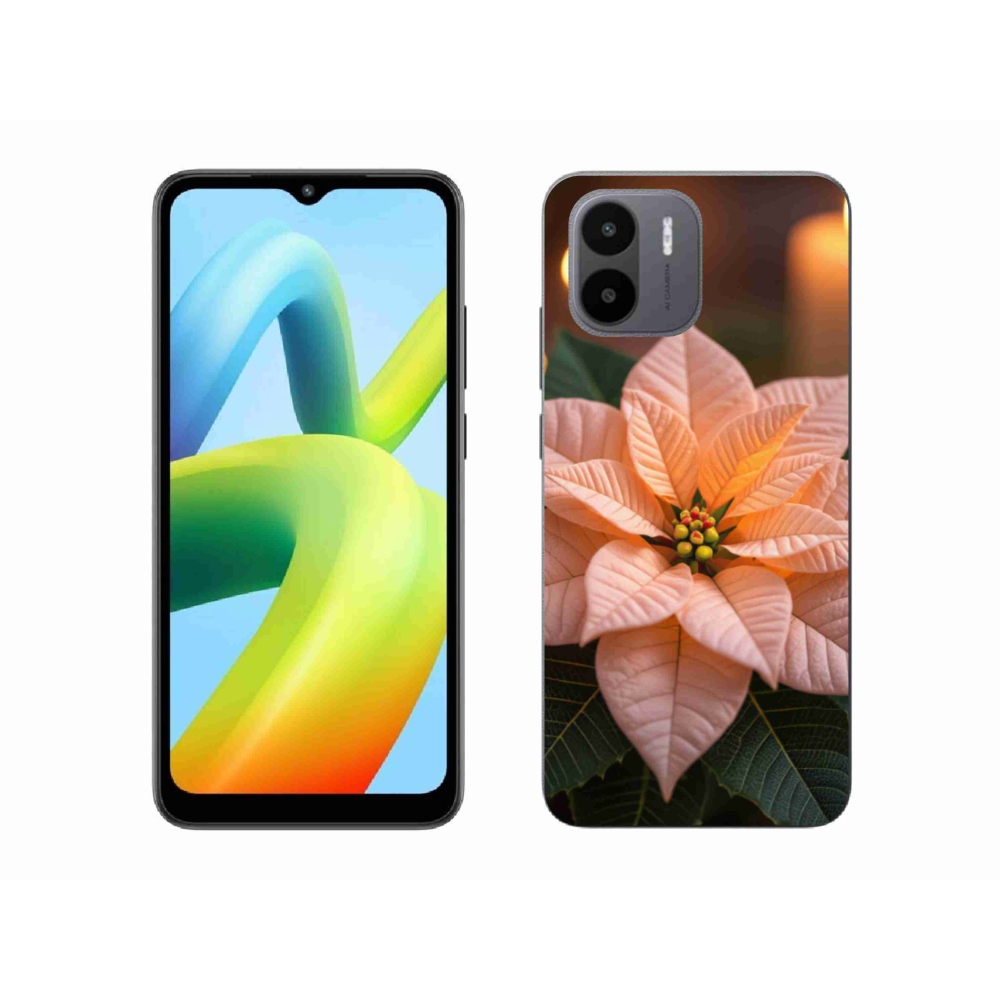 Gelový kryt mmCase na Xiaomi Redmi A1 4G - vánoční hvězda