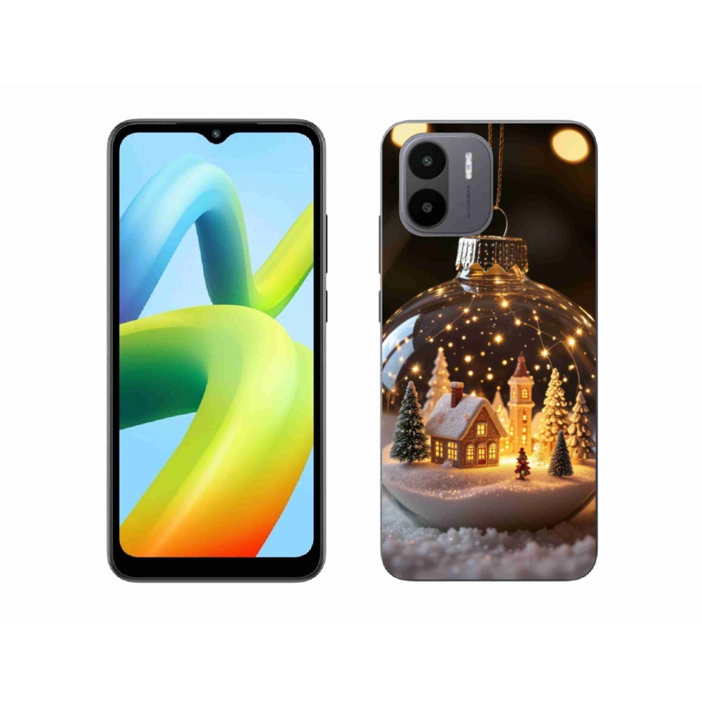 Gelový kryt mmCase na Xiaomi Redmi A1 4G - vánoční koule 3