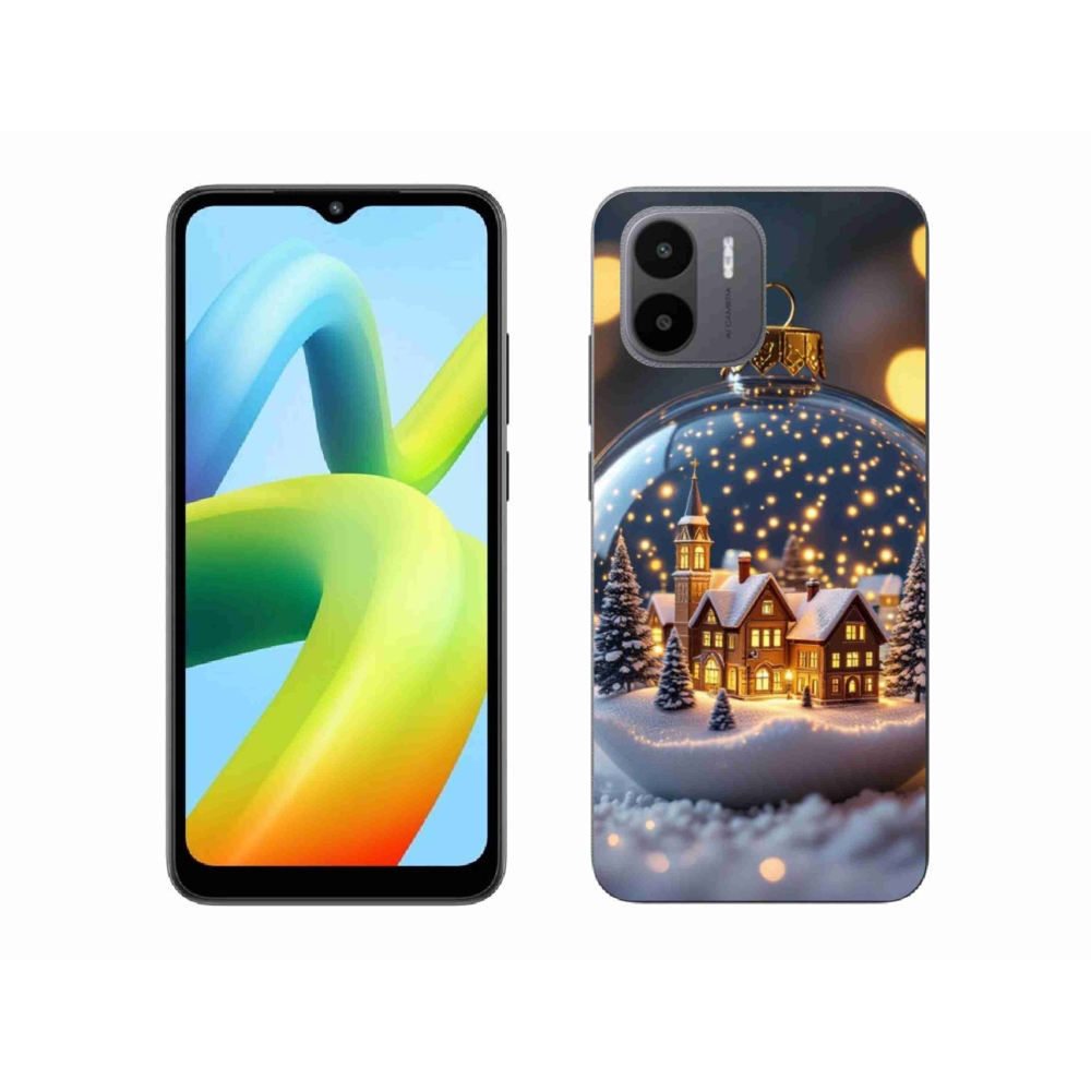 Gelový kryt mmCase na Xiaomi Redmi A1 4G - vánoční koule 4