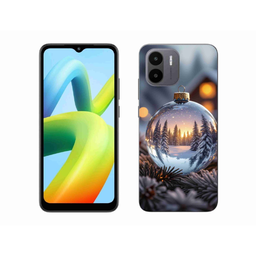 Gelový kryt mmCase na Xiaomi Redmi A1 4G - vánoční ozdoba