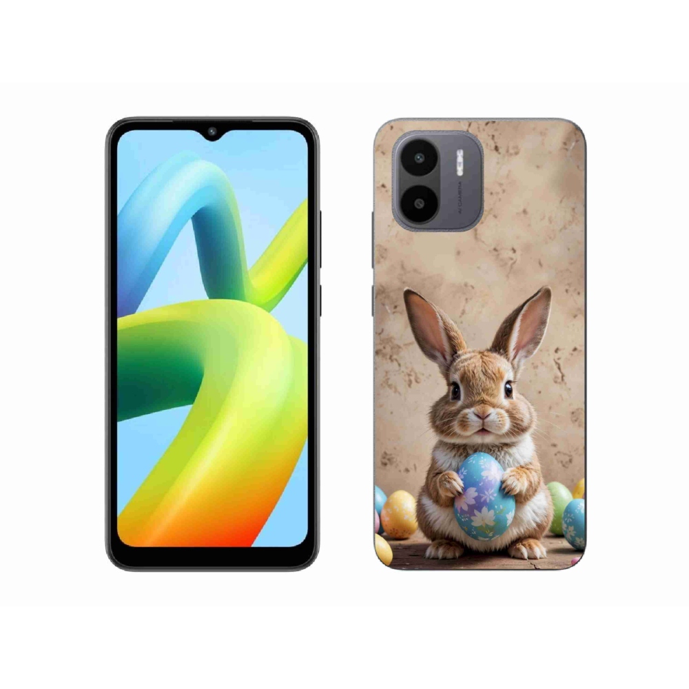 Gelový kryt mmCase na Xiaomi Redmi A1 4G - velikonoční králíček
