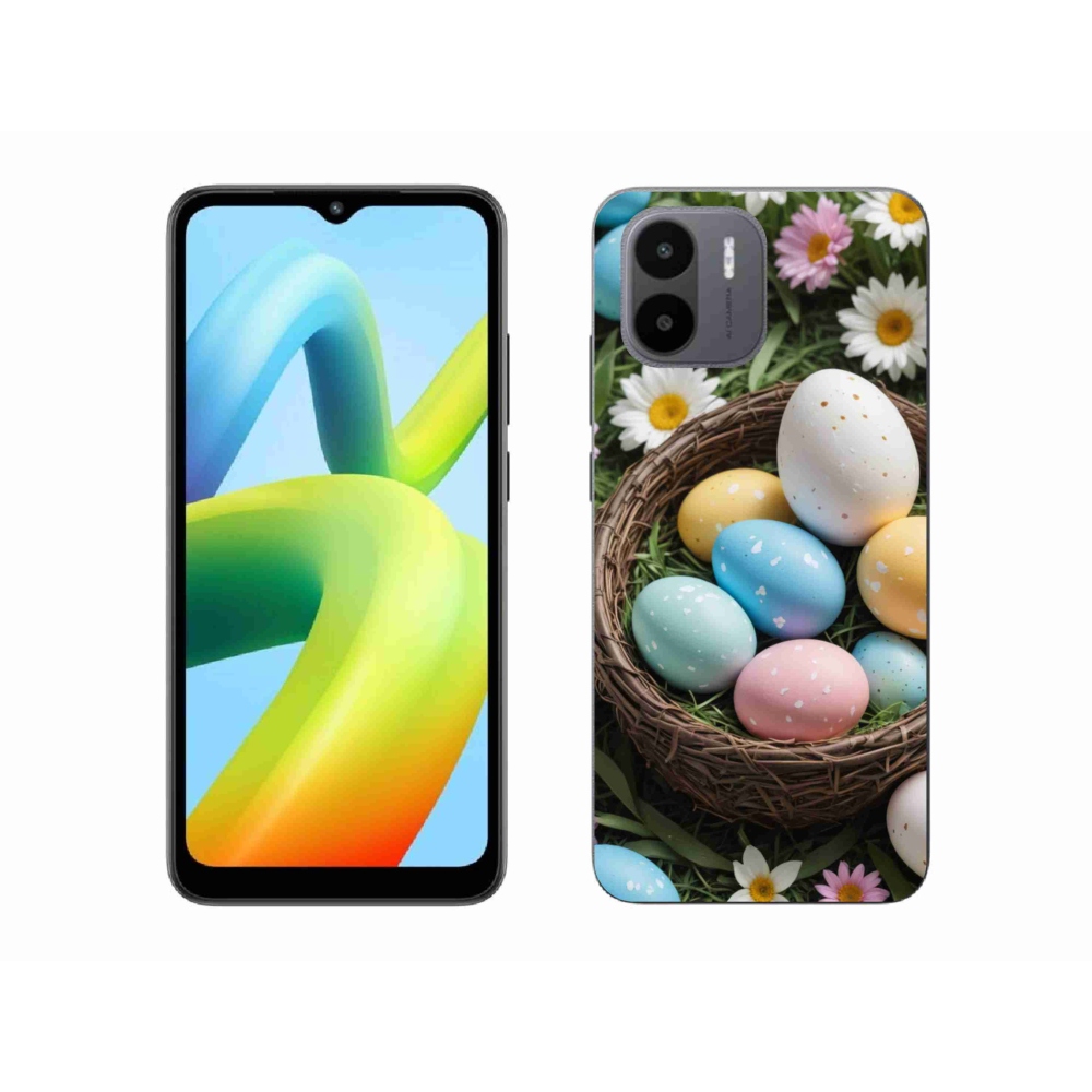 Gelový kryt mmCase na Xiaomi Redmi A1 4G - velikonoční vajíčka 2
