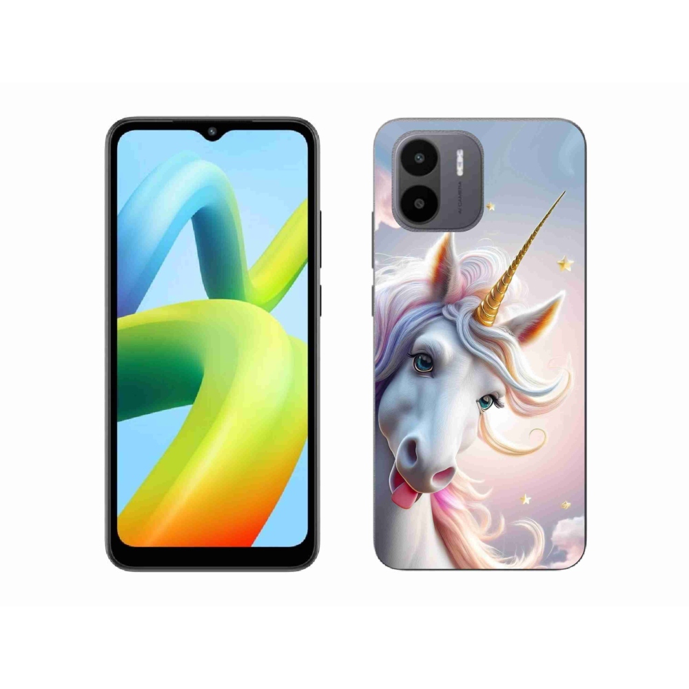Gelový kryt mmCase na Xiaomi Redmi A1 4G - veselý jednorožec