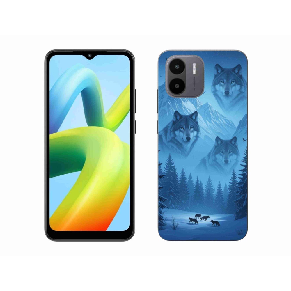 Gelový kryt mmCase na Xiaomi Redmi A1 4G - vlčí smečka