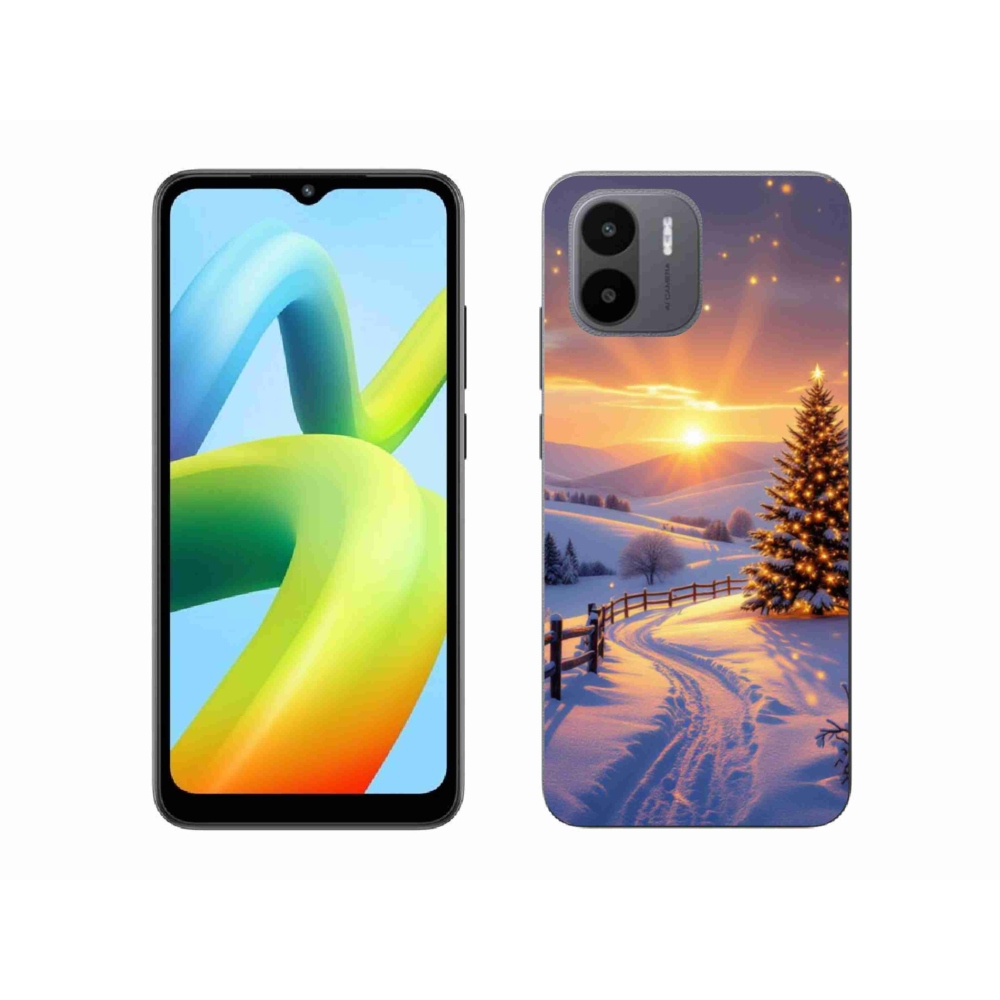 Gelový kryt mmCase na Xiaomi Redmi A1 4G - zimní krajina