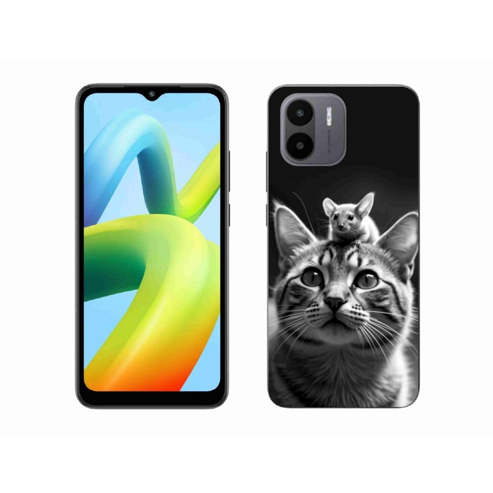 Gelový kryt mmCase na Xiaomi Redmi A1 4G - zvířecí přátelství 2