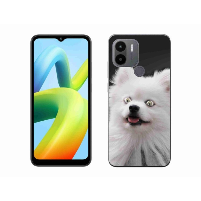 Gelový kryt mmCase na Xiaomi Redmi A1+/A2+ - bílý špic