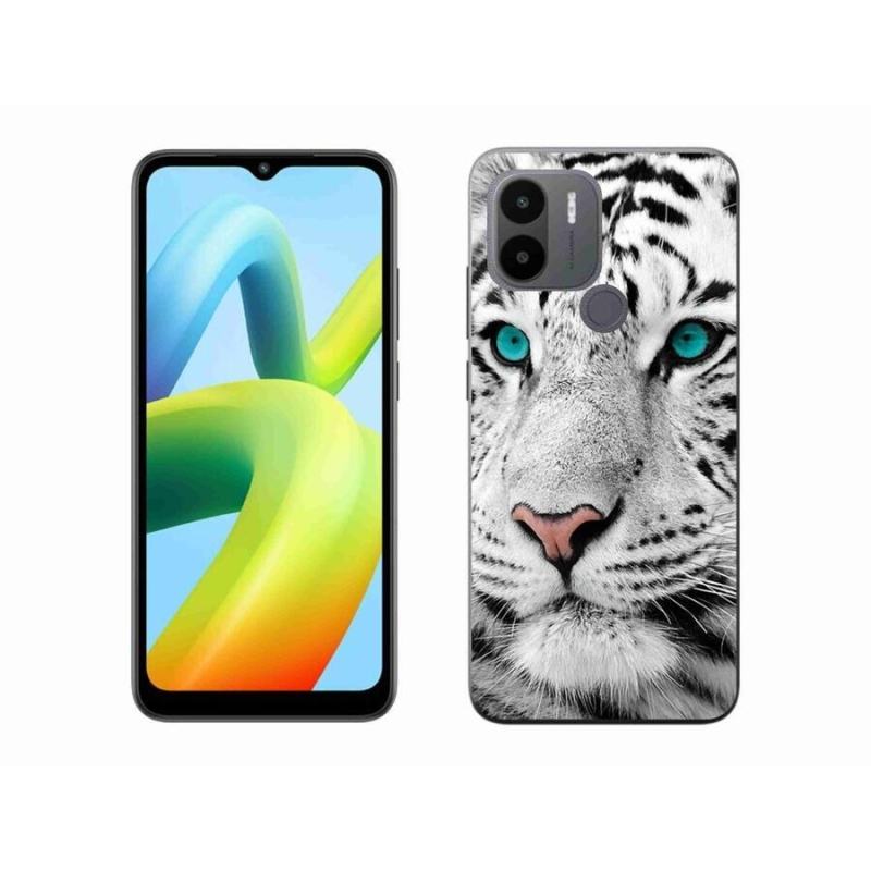 Gelový kryt mmCase na Xiaomi Redmi A1+/A2+ - bílý tygr