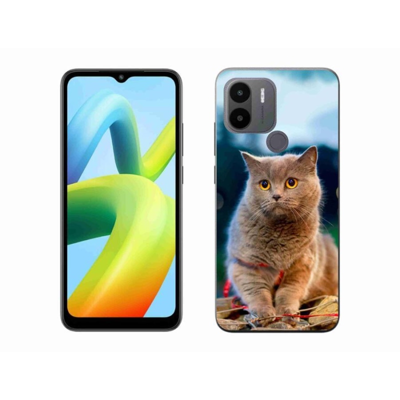 Gelový kryt mmCase na Xiaomi Redmi A1+/A2+ - britská modrá 2