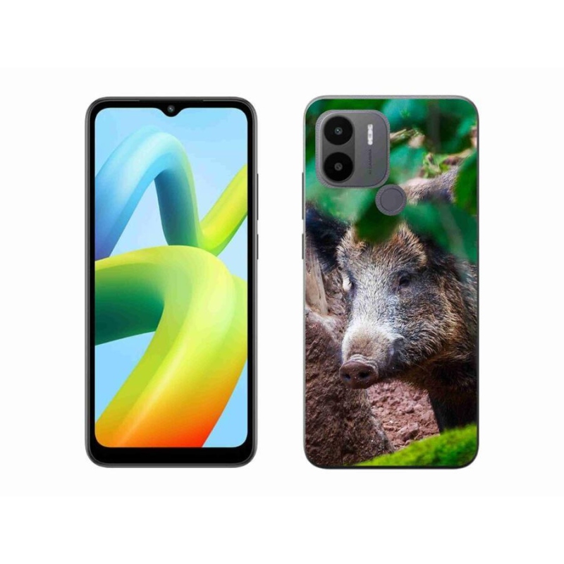 Gelový kryt mmCase na Xiaomi Redmi A1+/A2+ - divoké prase
