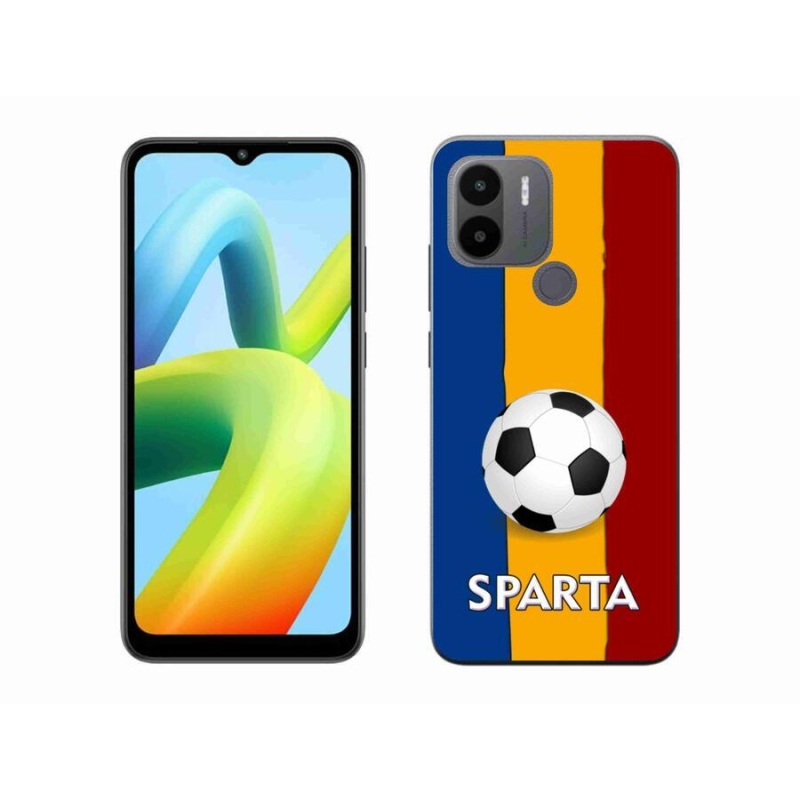 Gelový kryt mmCase na Xiaomi Redmi A1+/A2+ - fotbal 1