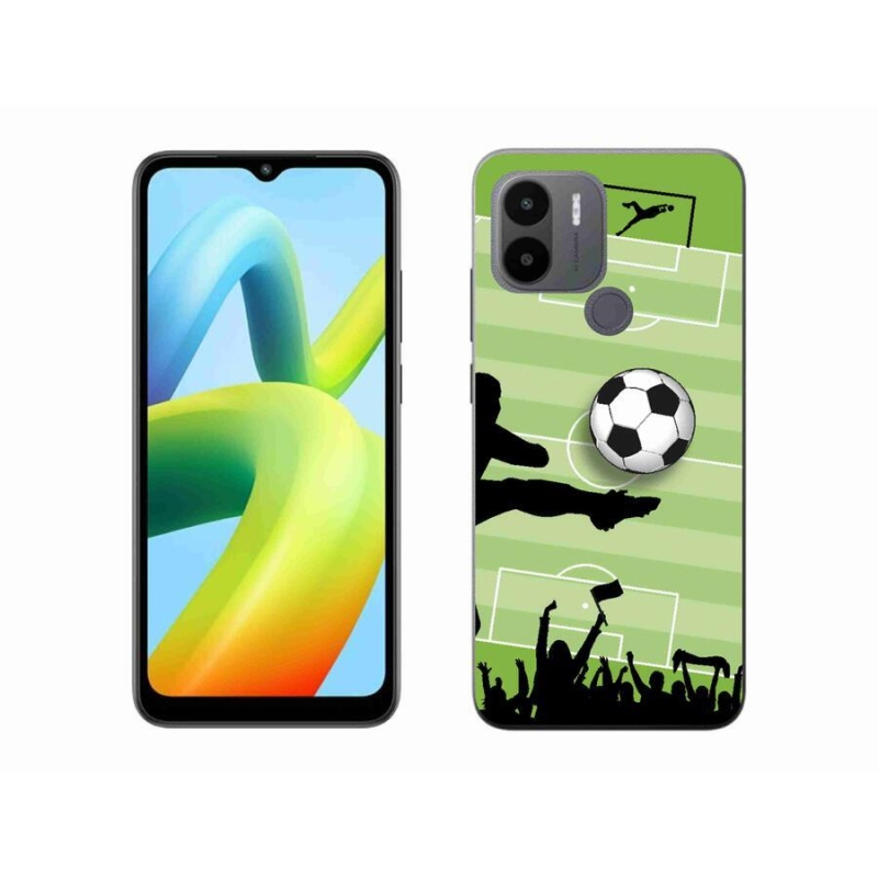 Gelový kryt mmCase na Xiaomi Redmi A1+/A2+ - fotbal 3