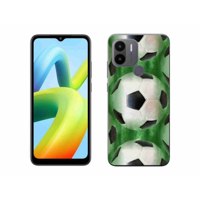 Gelový kryt mmCase na Xiaomi Redmi A1+/A2+ - fotbalový míč