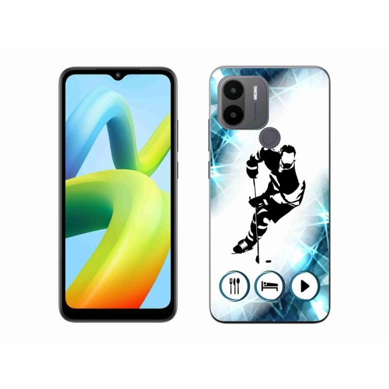 Gelový kryt mmCase na Xiaomi Redmi A1+/A2+ - hokej 1