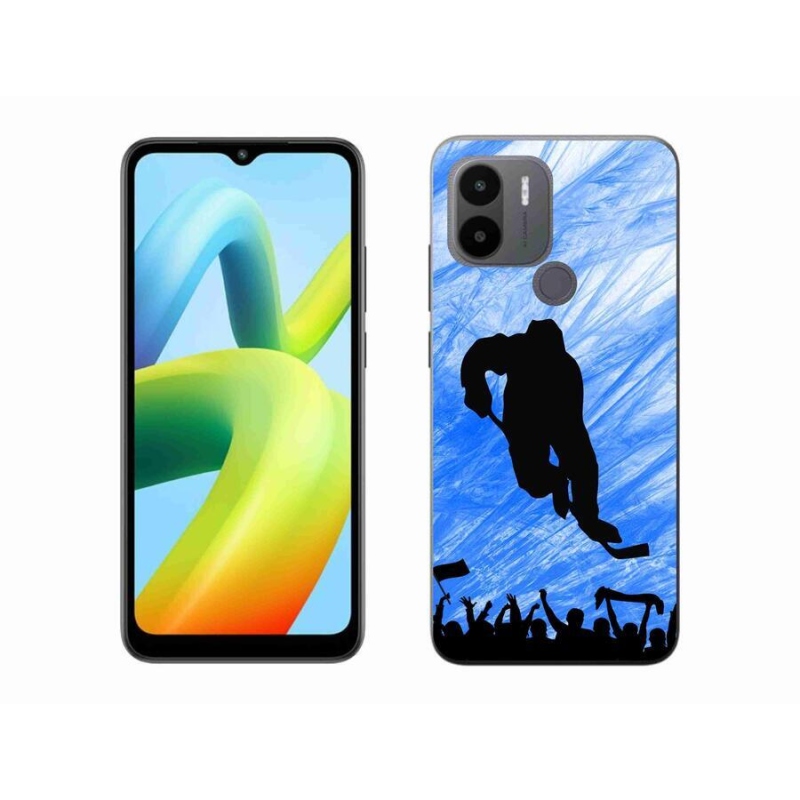 Gelový kryt mmCase na Xiaomi Redmi A1+/A2+ - hokejový hráč