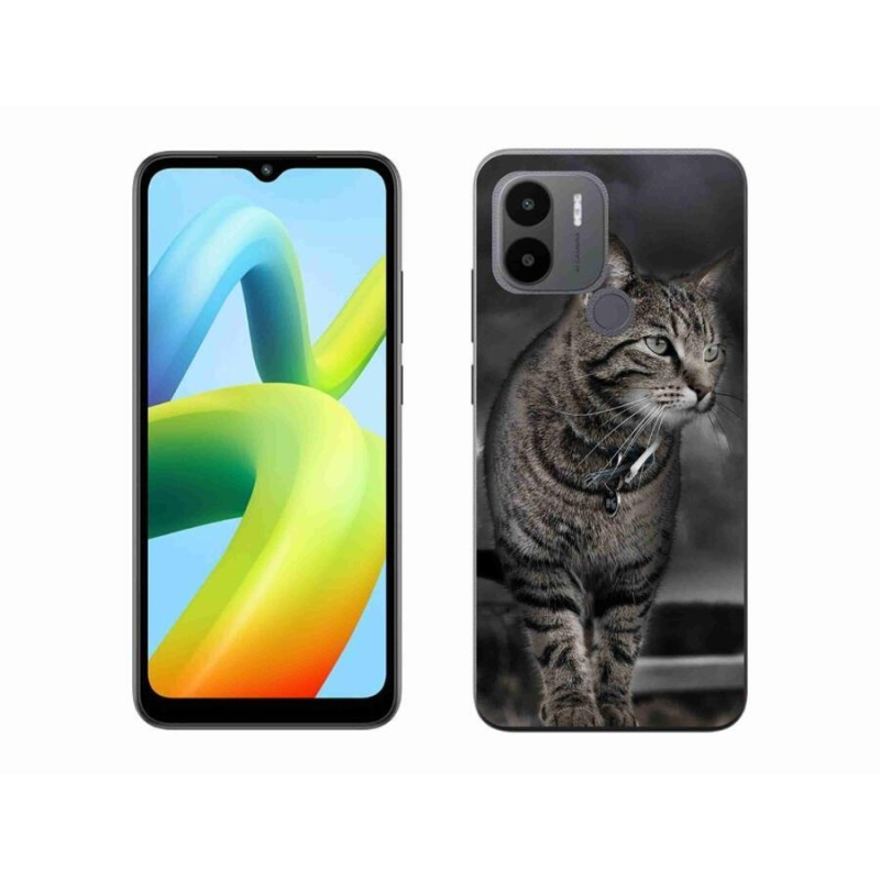 Gelový kryt mmCase na Xiaomi Redmi A1+/A2+ - kočka
