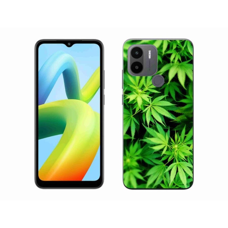 Gelový kryt mmCase na Xiaomi Redmi A1+/A2+ - konopí 3