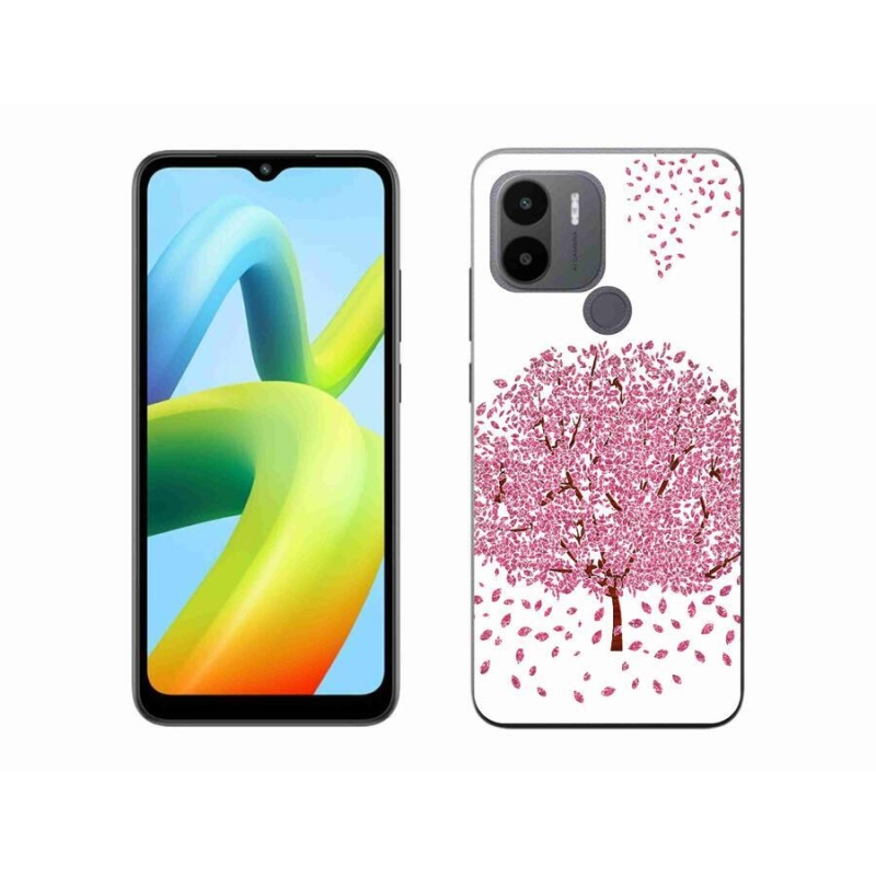 Gelový kryt mmCase na Xiaomi Redmi A1+/A2+ - kreslený strom s listy
