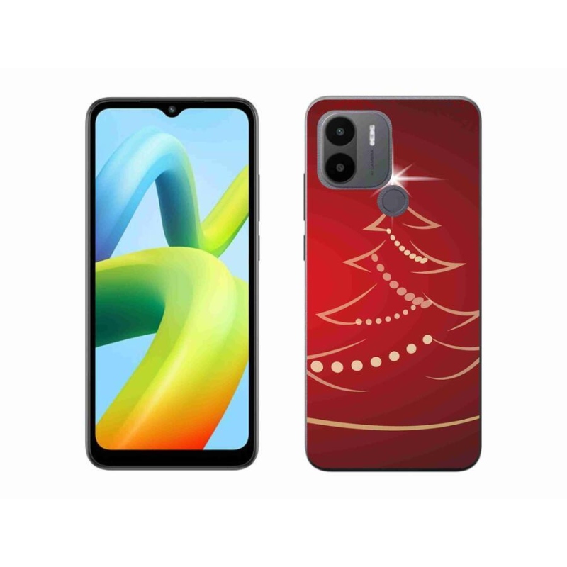 Gelový kryt mmCase na Xiaomi Redmi A1+/A2+ - kreslený vánoční stromek