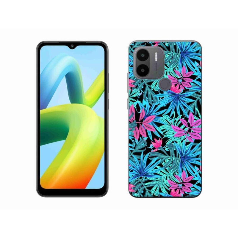 Gelový kryt mmCase na Xiaomi Redmi A1+/A2+ - květiny 3