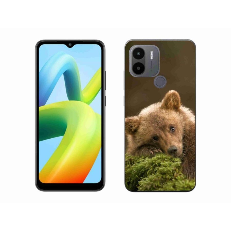 Gelový kryt mmCase na Xiaomi Redmi A1+/A2+ - medvěd