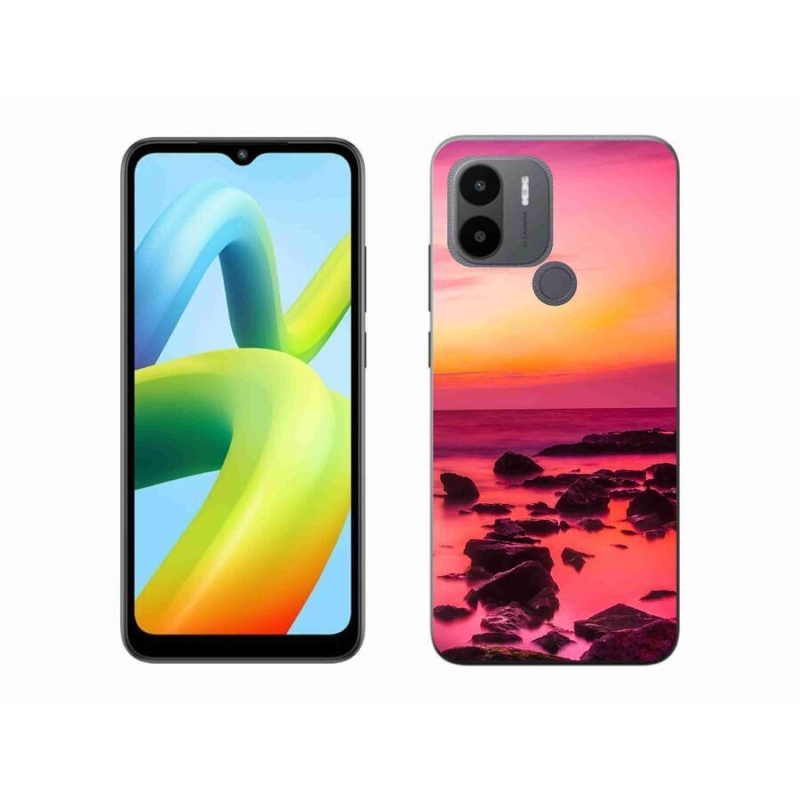 Gelový kryt mmCase na Xiaomi Redmi A1+/A2+ - moře a záře