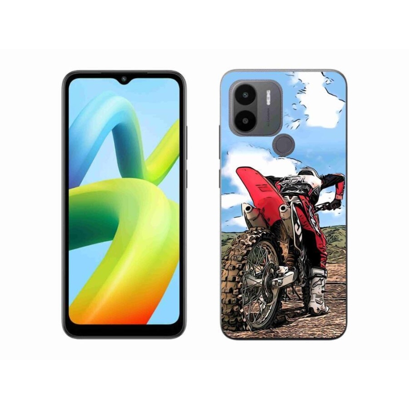 Gelový kryt mmCase na Xiaomi Redmi A1+/A2+ - moto