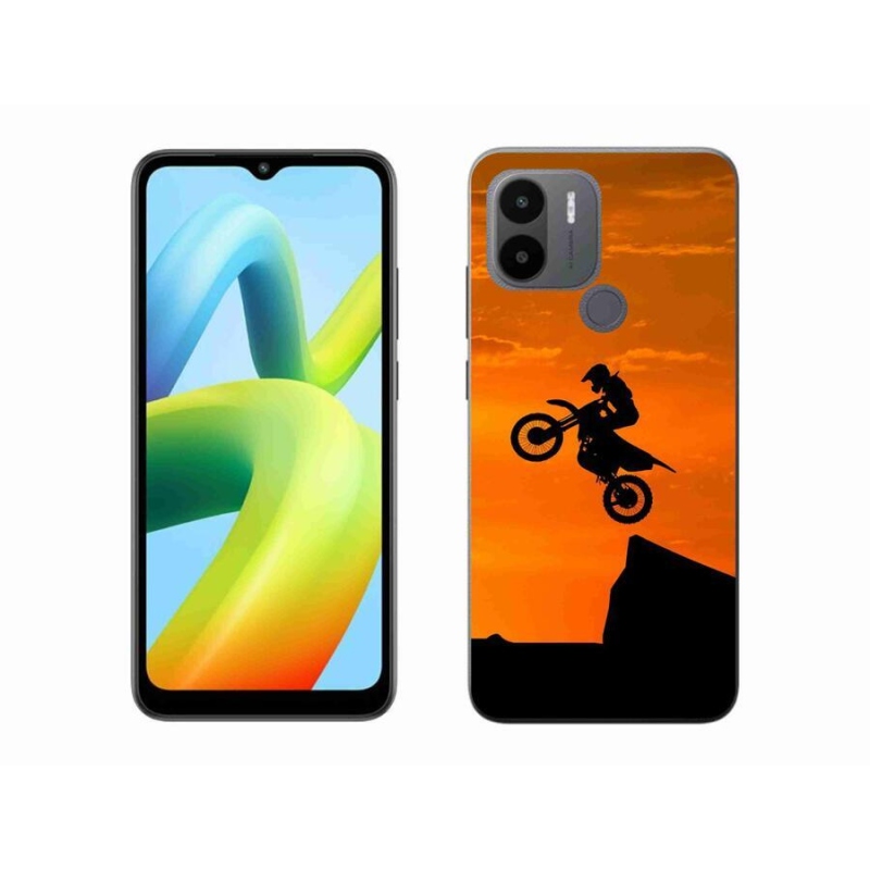 Gelový kryt mmCase na Xiaomi Redmi A1+/A2+ - motocross