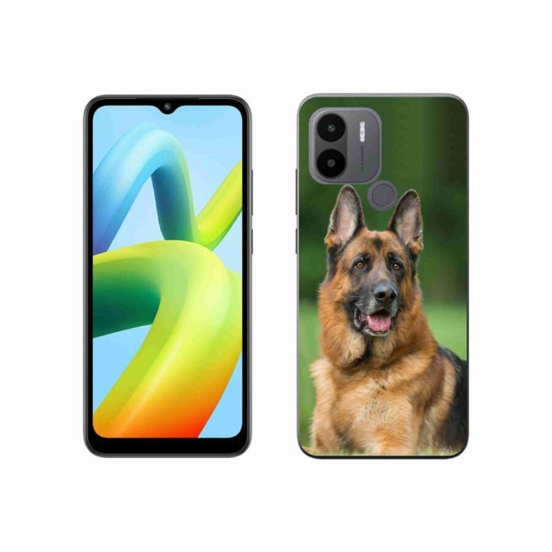 Gelový kryt mmCase na Xiaomi Redmi A1+/A2+ - německý ovčák
