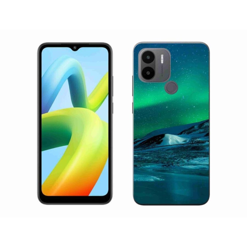 Gelový kryt mmCase na Xiaomi Redmi A1+/A2+ - polární záře