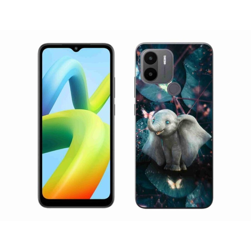 Gelový kryt mmCase na Xiaomi Redmi A1+/A2+ - roztomilý slon