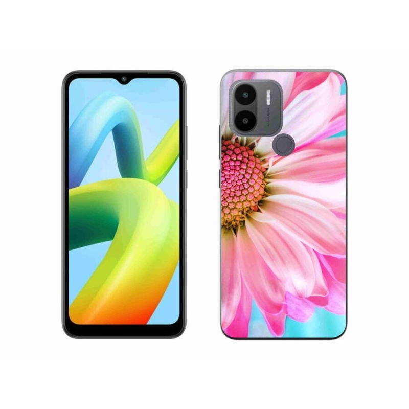 Gelový kryt mmCase na Xiaomi Redmi A1+/A2+ - růžová květina
