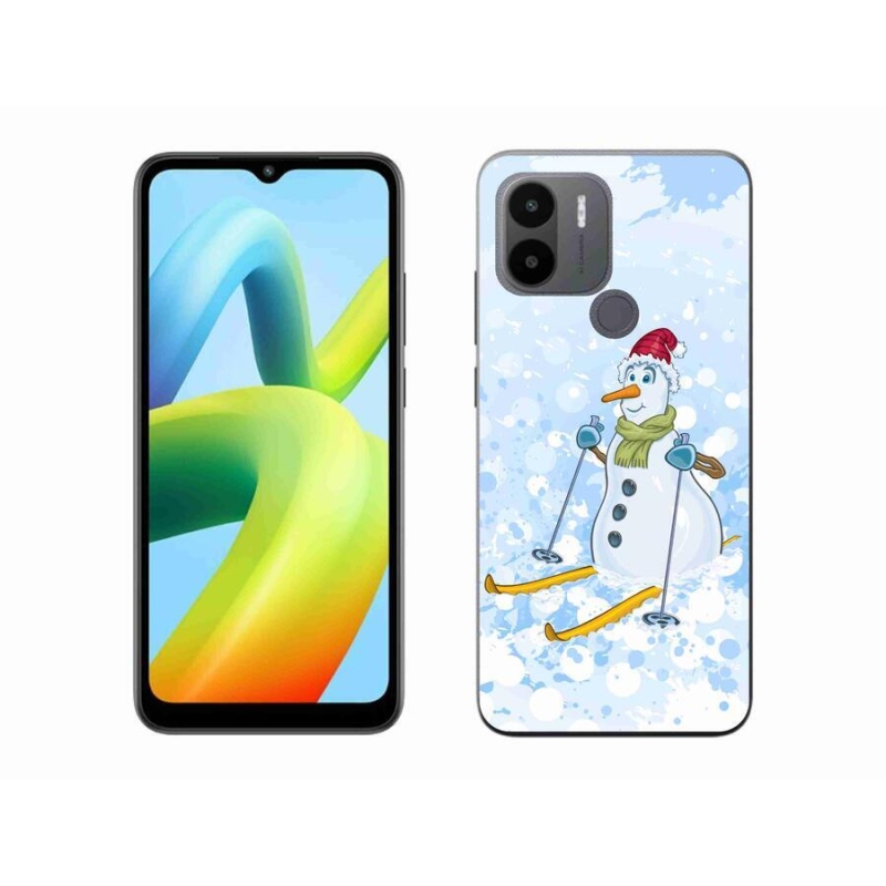 Gelový kryt mmCase na Xiaomi Redmi A1+/A2+ - sněhulák