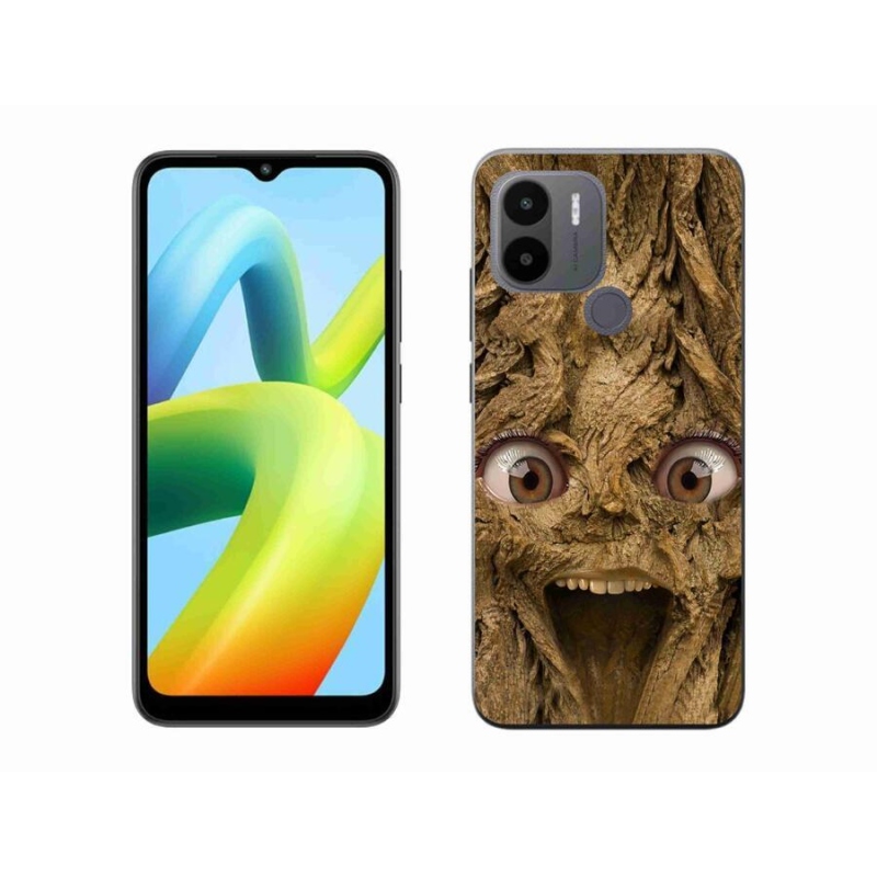 Gelový kryt mmCase na Xiaomi Redmi A1+/A2+ - veselý strom s očima
