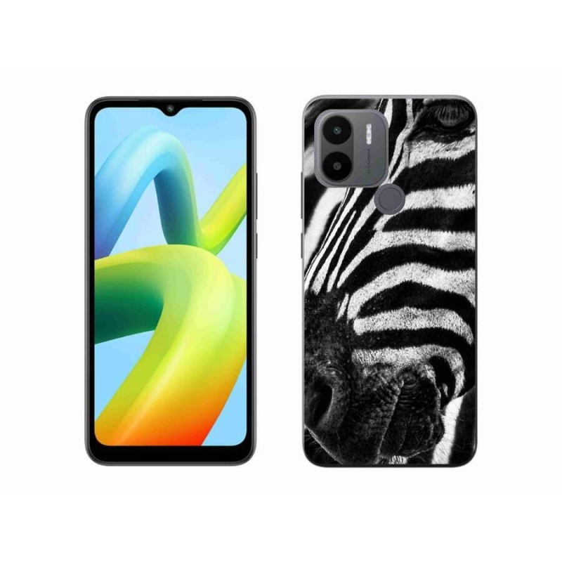 Gelový kryt mmCase na Xiaomi Redmi A1+/A2+ - zebra