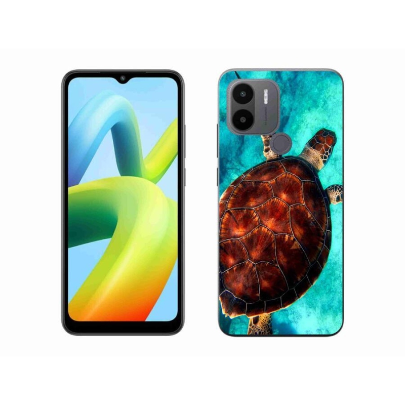 Gelový kryt mmCase na Xiaomi Redmi A1+/A2+ - želva