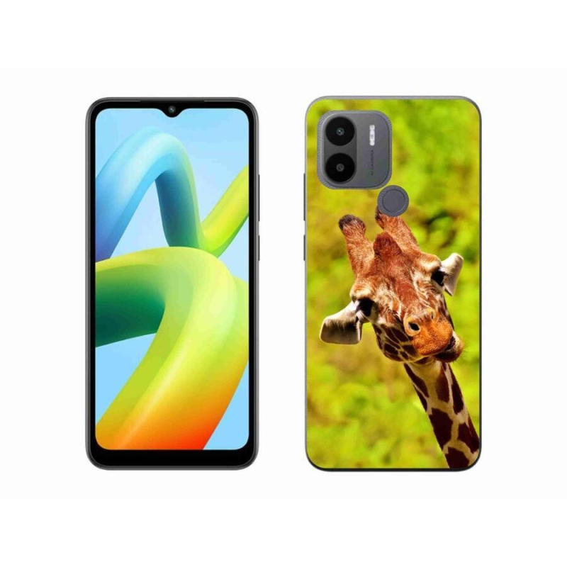 Gelový kryt mmCase na Xiaomi Redmi A1+/A2+ - žirafa