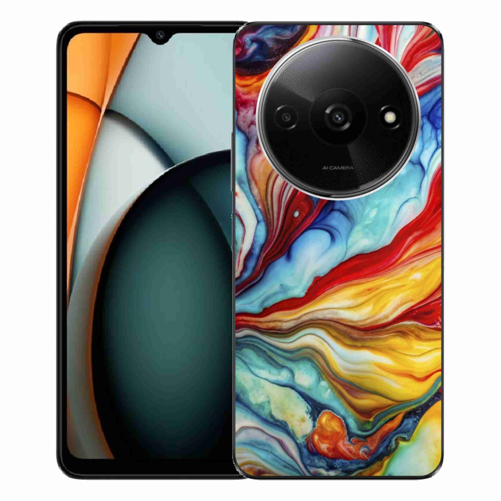 Gelový kryt mmCase na Xiaomi Redmi A3 - abstraktní motiv 58