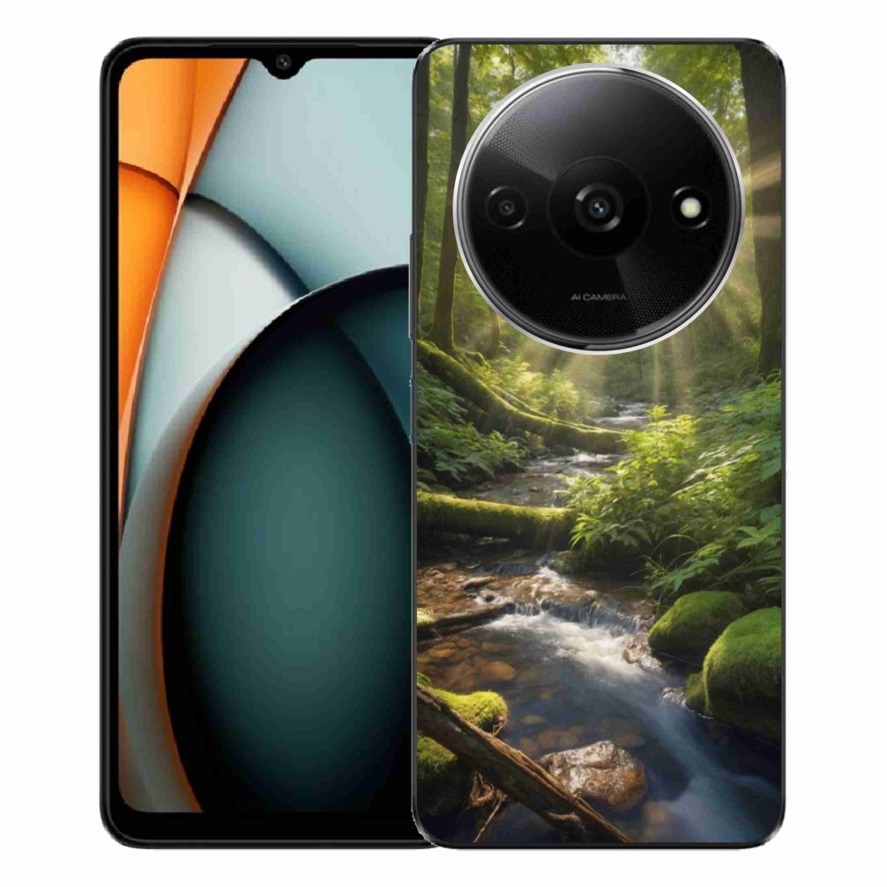 Gelový kryt mmCase na Xiaomi Redmi A3 - hlubina lesa