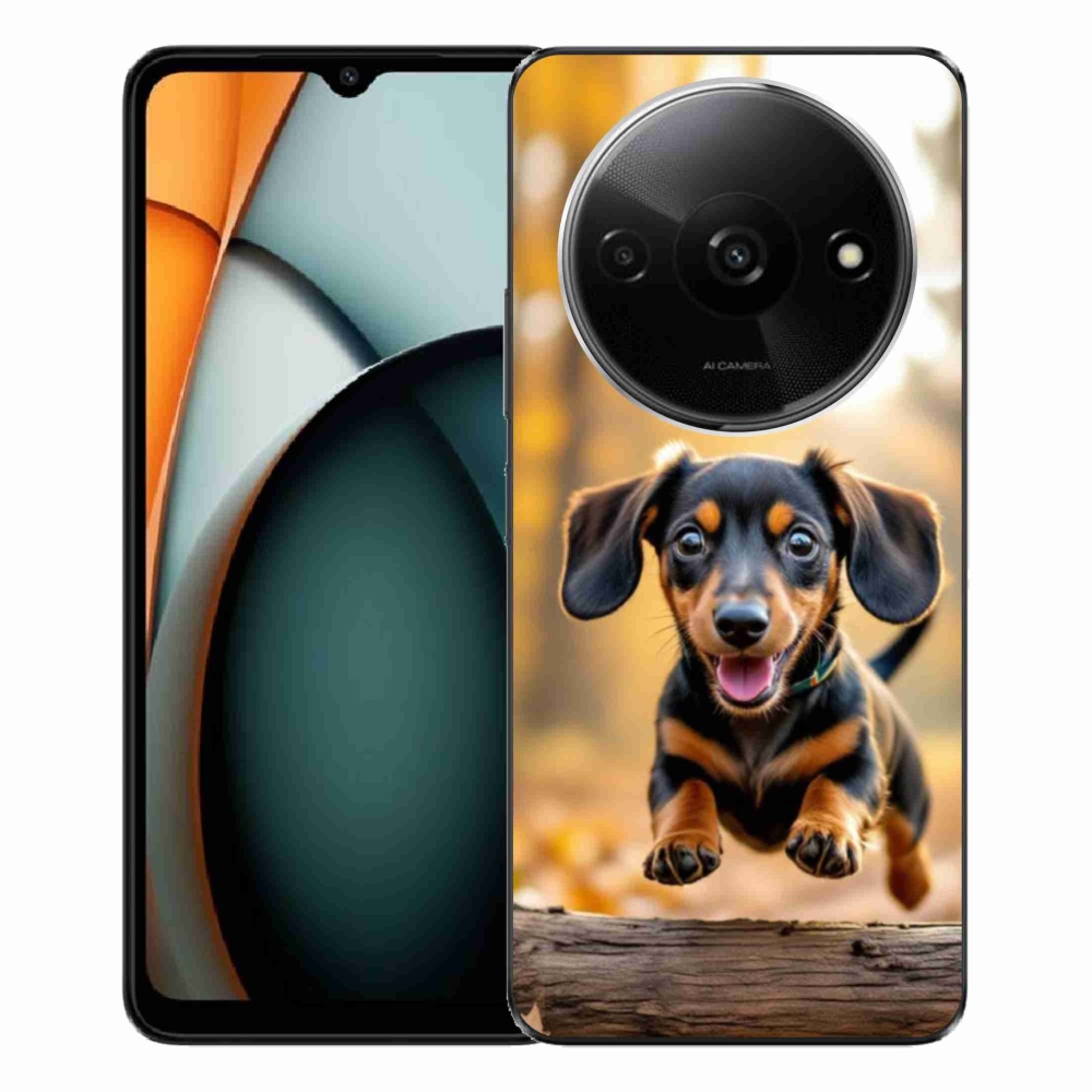 Gelový kryt mmCase na Xiaomi Redmi A3 - jezevčík 2