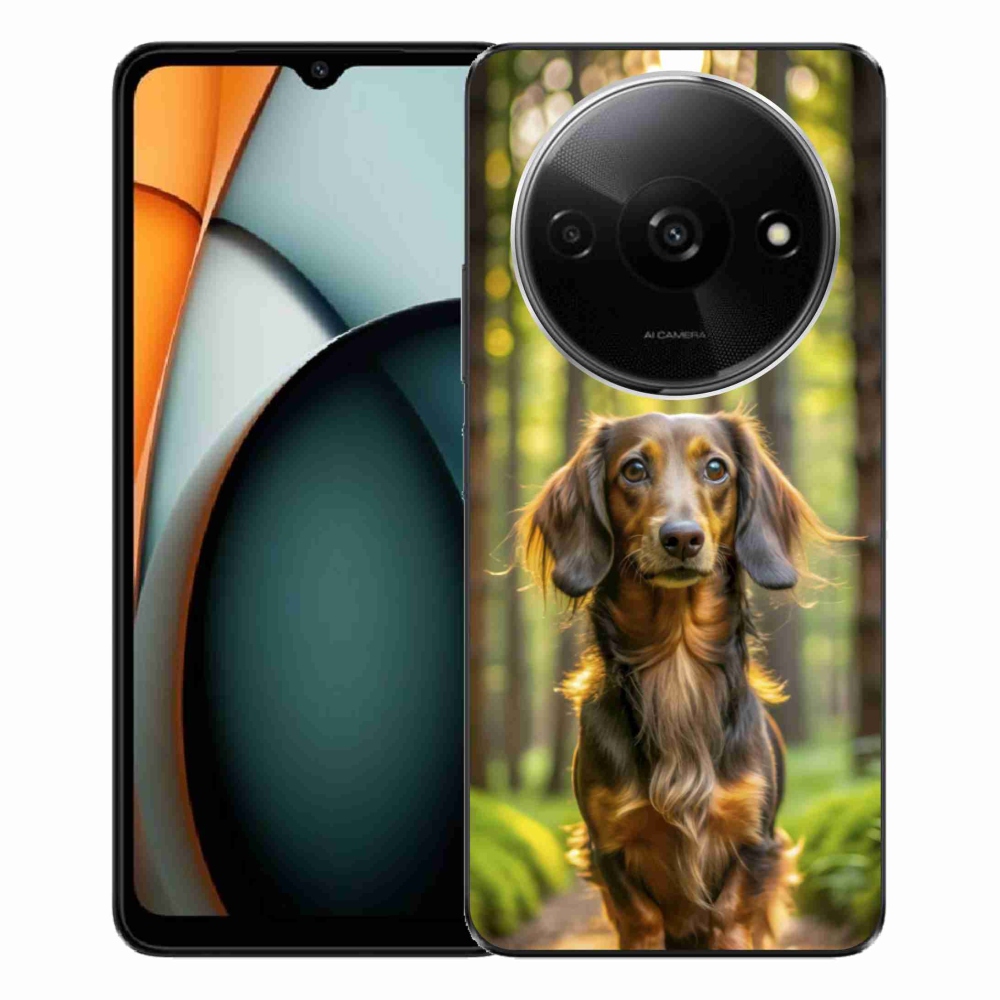 Gelový kryt mmCase na Xiaomi Redmi A3 - jezevčík 4