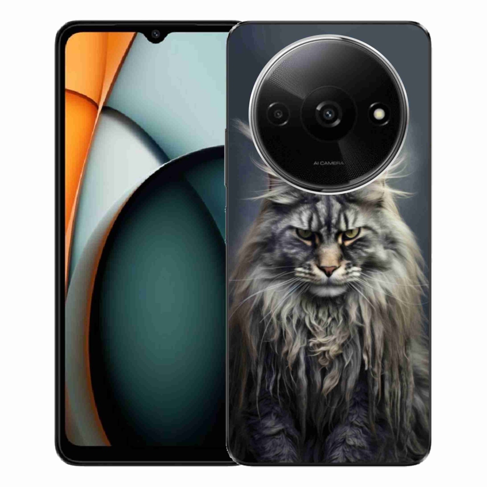 Gelový kryt mmCase na Xiaomi Redmi A3 - kočíčí pohled 4