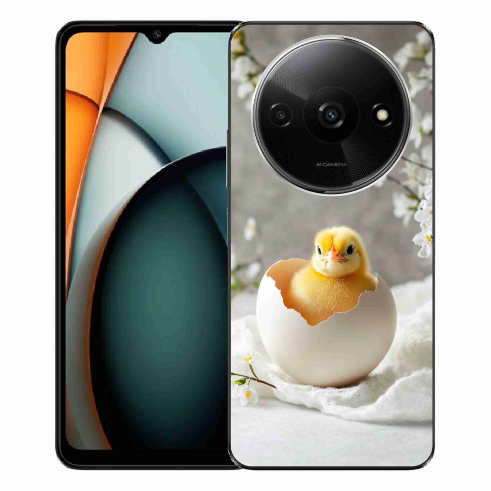 Gelový kryt mmCase na Xiaomi Redmi A3 - kuřátko