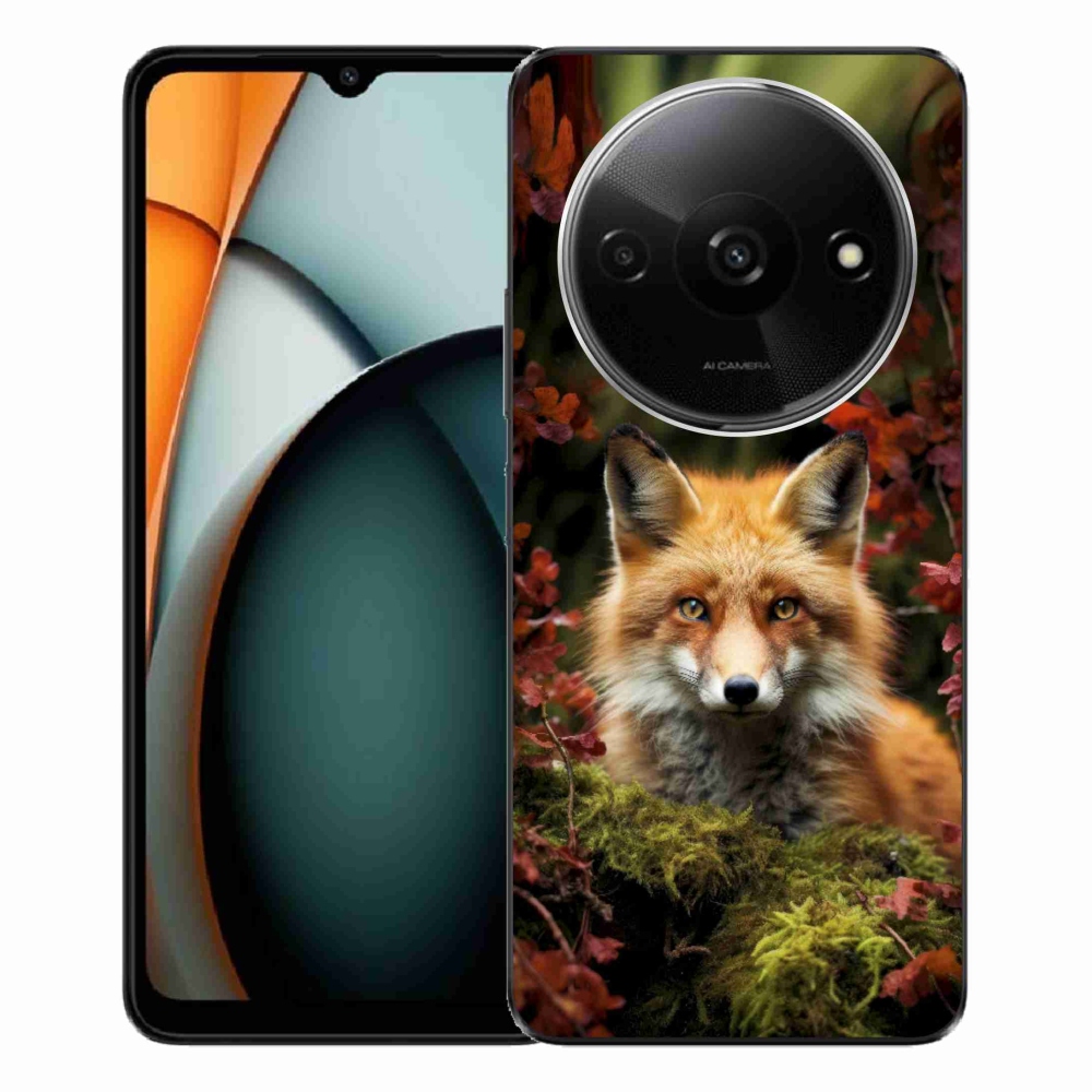 Gelový kryt mmCase na Xiaomi Redmi A3 - liška v lese