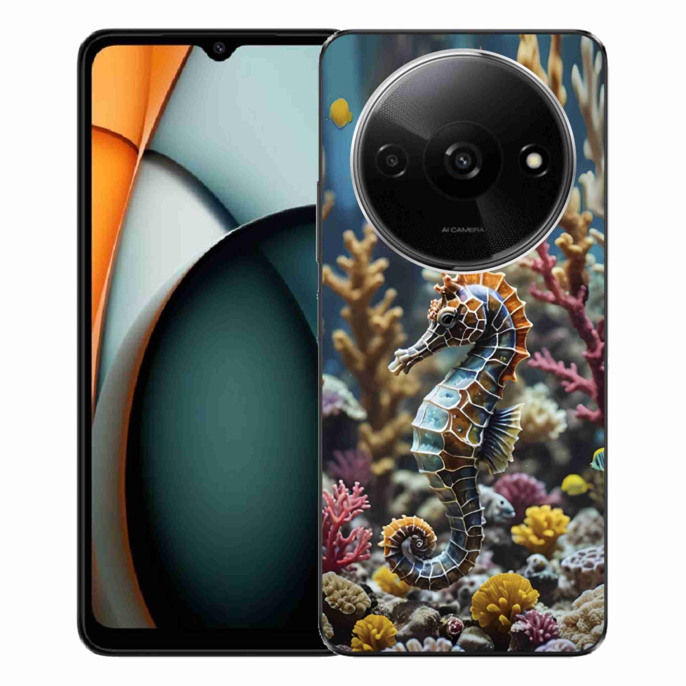 Gelový kryt mmCase na Xiaomi Redmi A3 - mořský koník 2