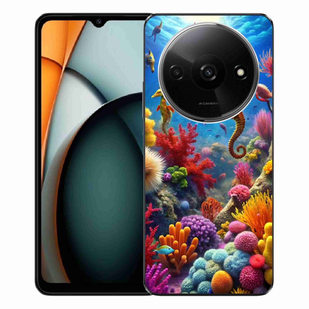 Gelový kryt mmCase na Xiaomi Redmi A3 - mořský svět 3