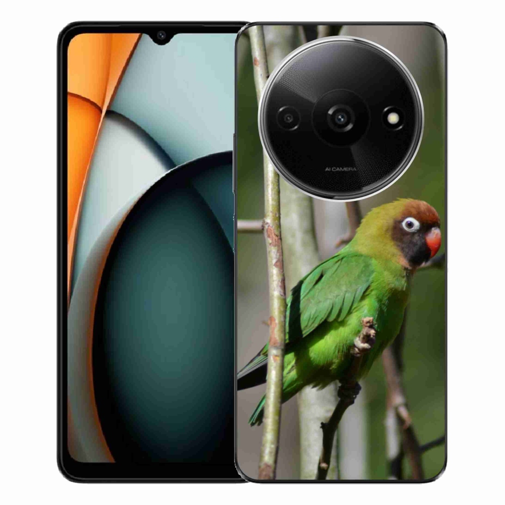 Gelový kryt mmCase na Xiaomi Redmi A3 - papoušek agaPronis
