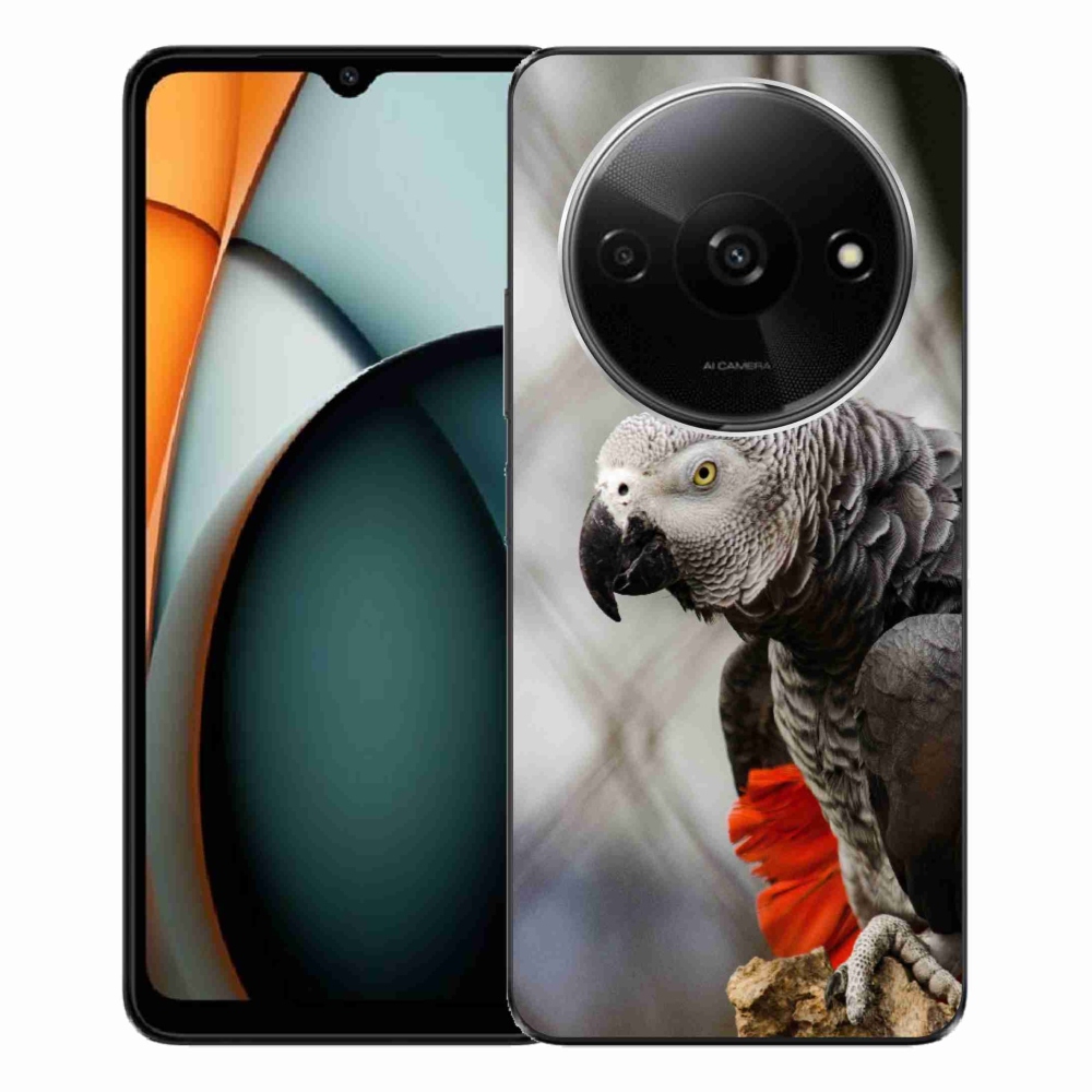 Gelový kryt mmCase na Xiaomi Redmi A3 - papoušek žako 3