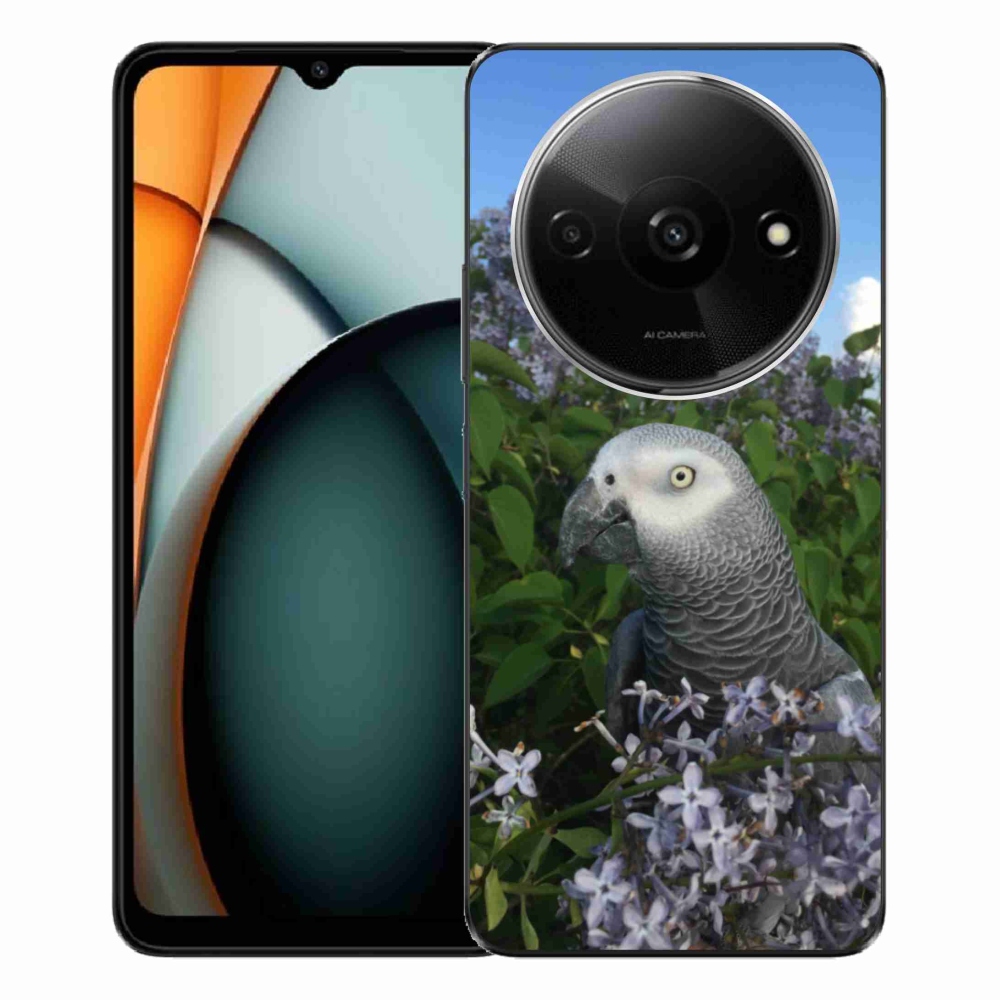 Gelový kryt mmCase na Xiaomi Redmi A3 - papoušek žako